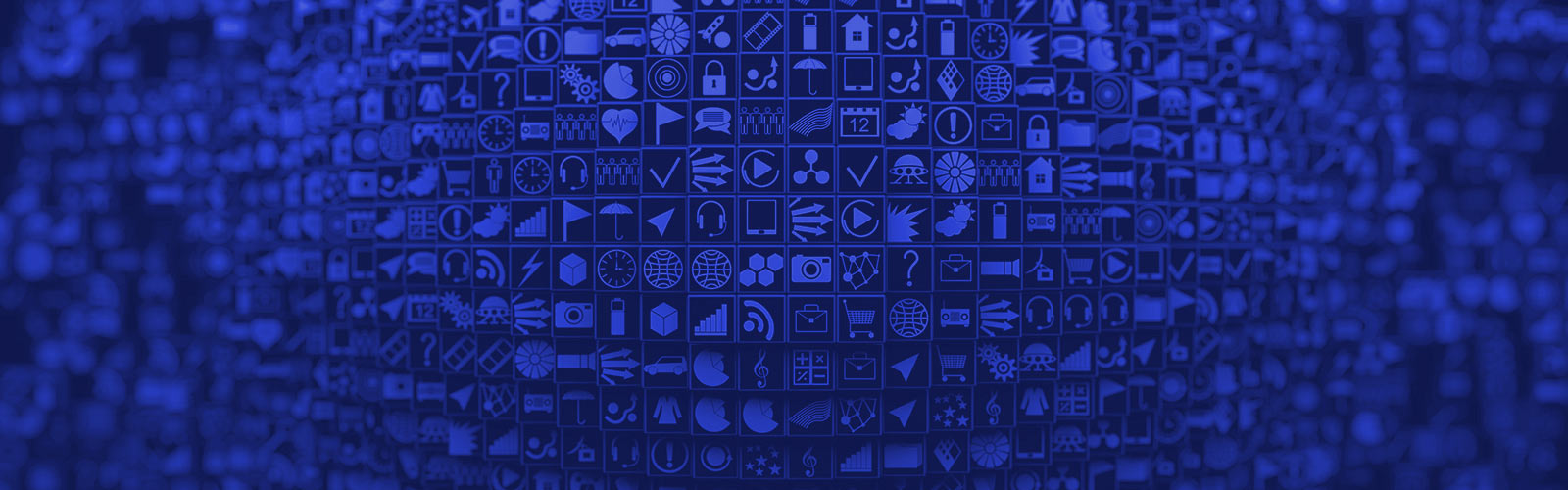 Many symbols representing various data points.
